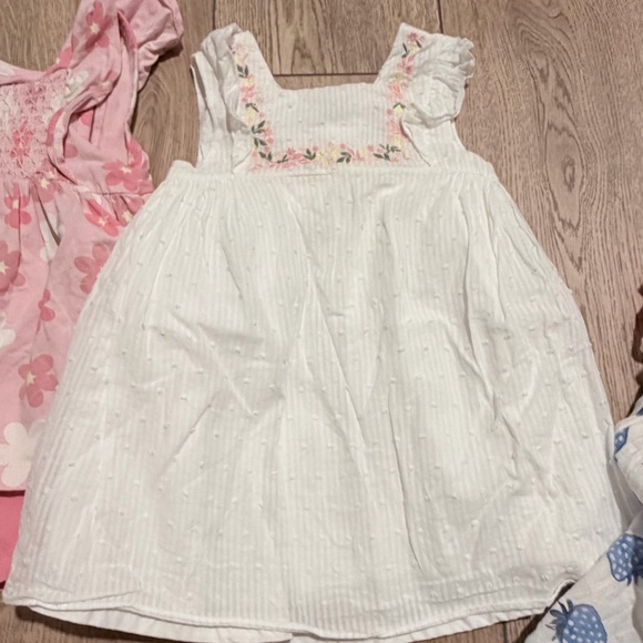 Tartine et Chocolat Pink and White Floral Kids Set - Picture 3 of 6